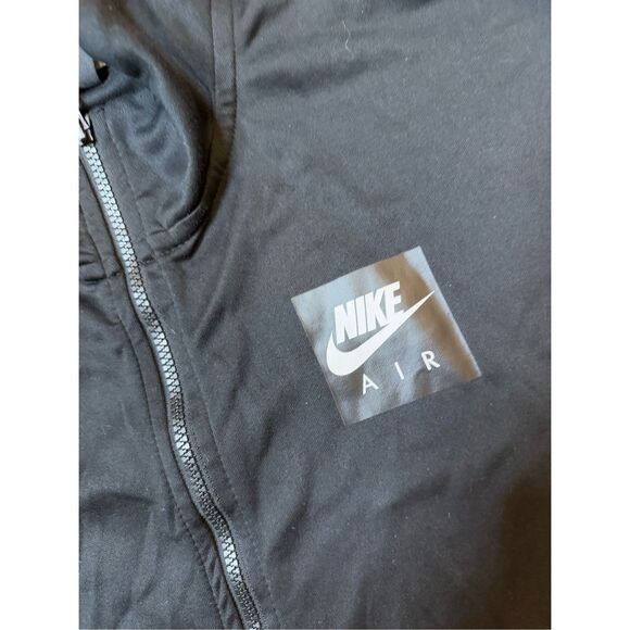 Size L - Nike Men's Air Max Black/White Windrunner FZ Jacket (AJ5321-010) - Picture 2 of 6